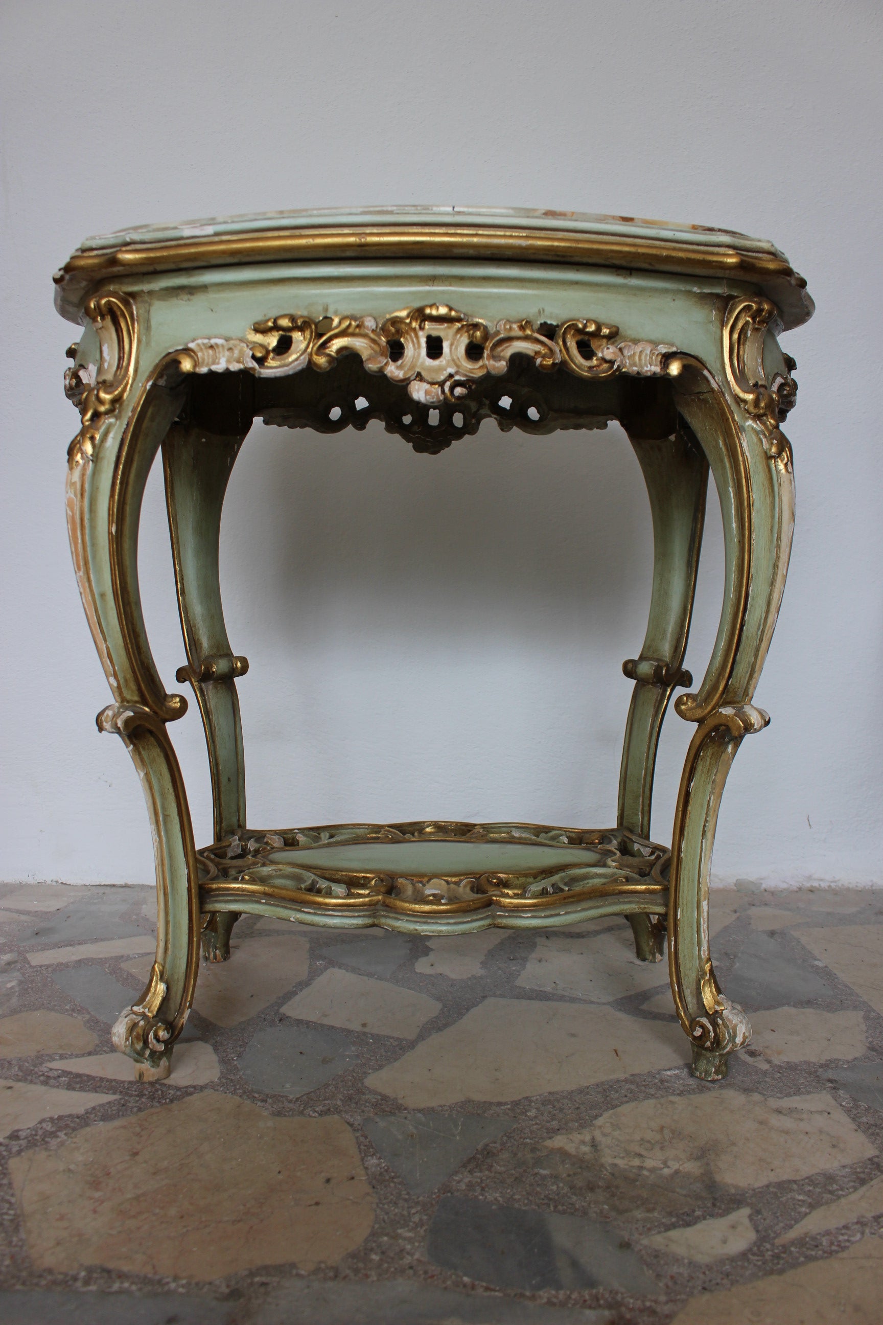 İtalyan lake mermerli sehpa