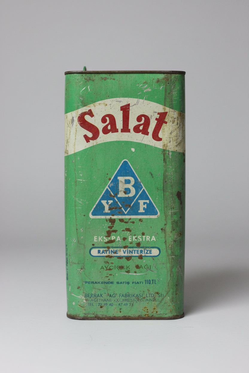 1980'ler Salat Zeytin Yağı