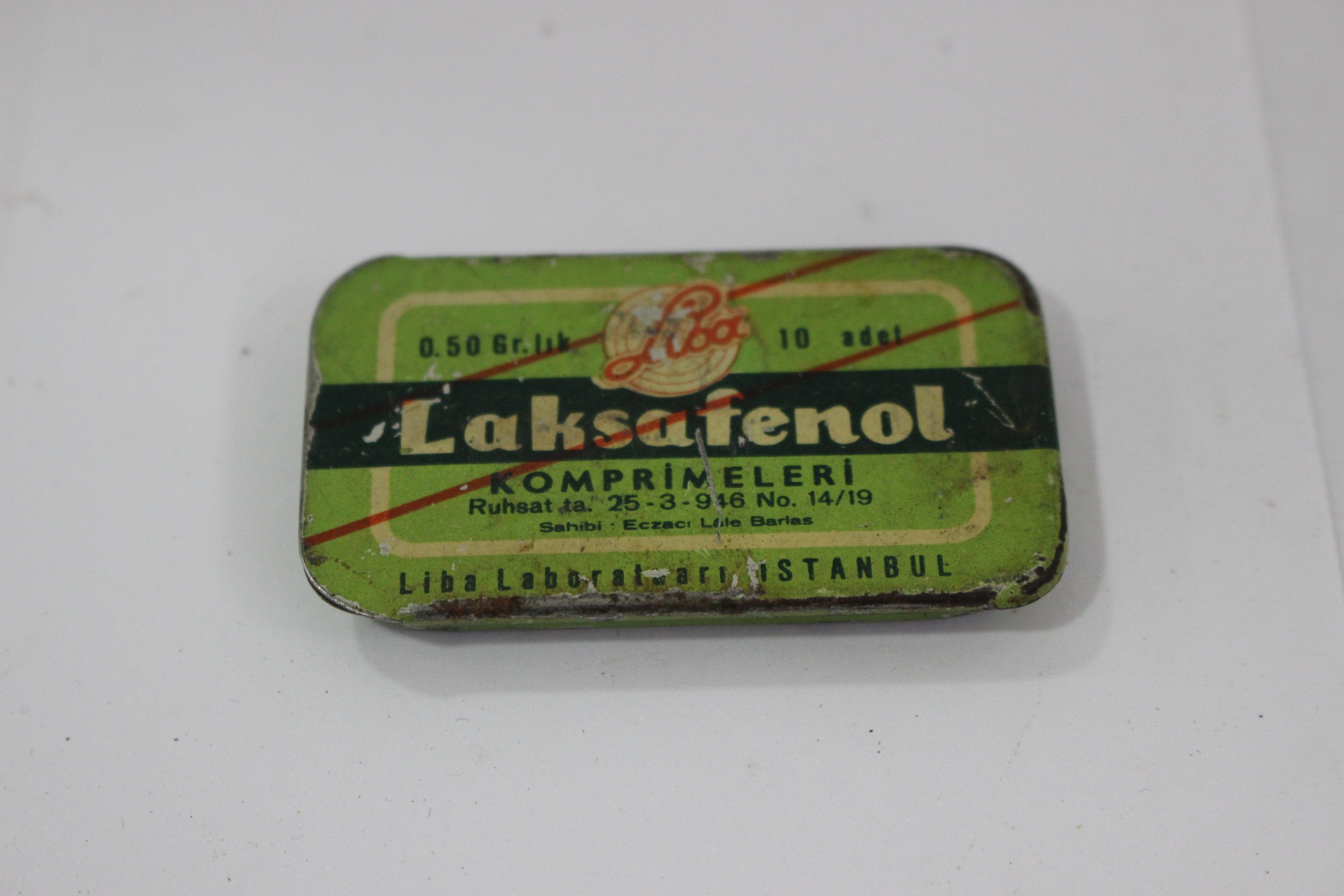 Liba Laboratuvarı, Laksafenol