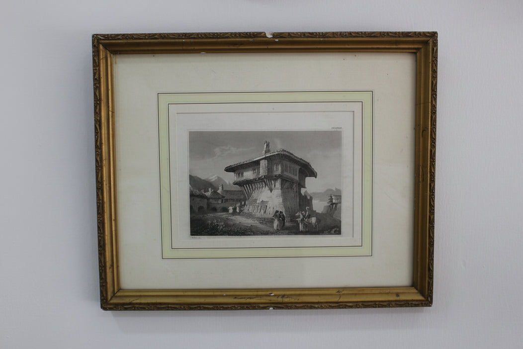Çerçeveli Gravür
