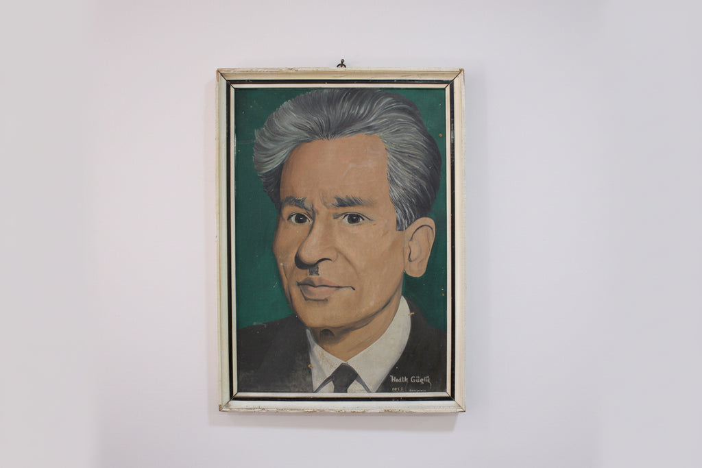 Ressam Haluk Güçlü Yağlı Boya Portre