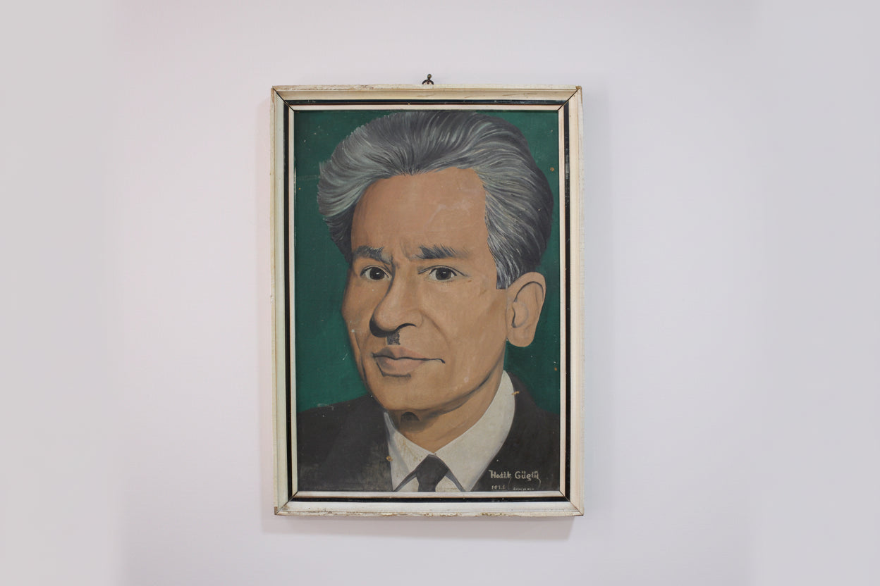 Ressam Haluk Güçlü Yağlı Boya Portre