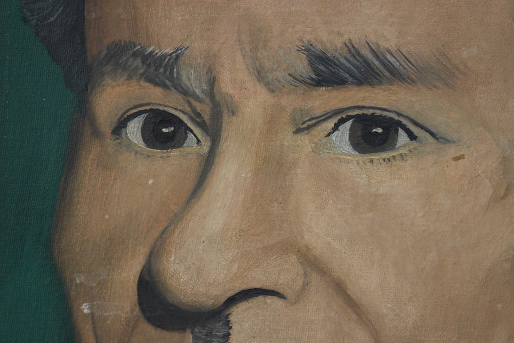 Ressam Haluk Güçlü Yağlı Boya Portre