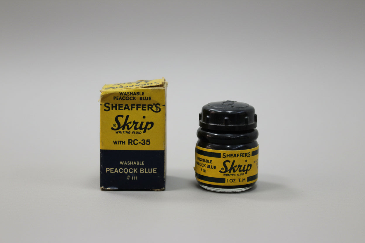 Sheaffer's Skrip Washable Peacock Blue