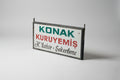 Dekoratif Eski dönem Tabela