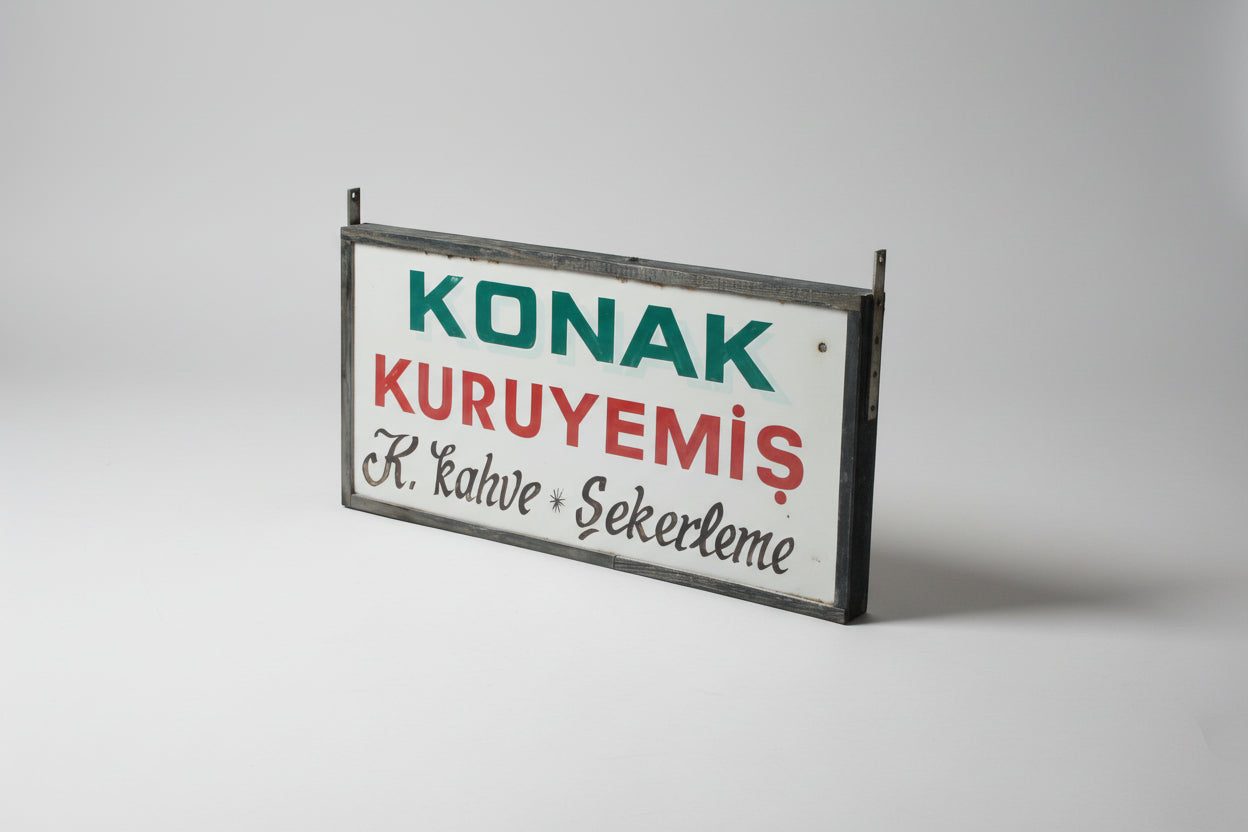 Dekoratif Eski dönem Tabela